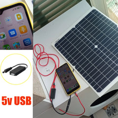 Flexible Solar Panel 12v 20W Solar Cell Phone Battery Charger Kit Complete Photovoltaic