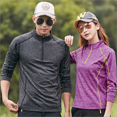 Men Women Hiking Long Sleeve Quick Drying T-Shirt Spring Autumn Outdoor sport
