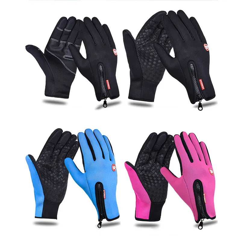 Unisex Touchscreen Winter Thermal Warm Gloves Cycling Bicycle Bike Ski Outdoor