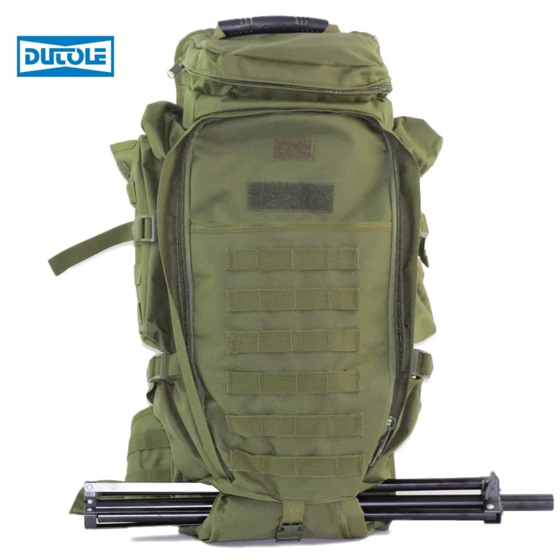 Outdoor Waterproof Backpack 60L Capacity Bag Multifunction Travel Camping Bag