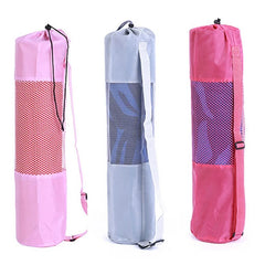 Yoga Mat Bag Zipper Waterproof Yoga Storage Bag Backpack Gym Pilates Sports Fitness