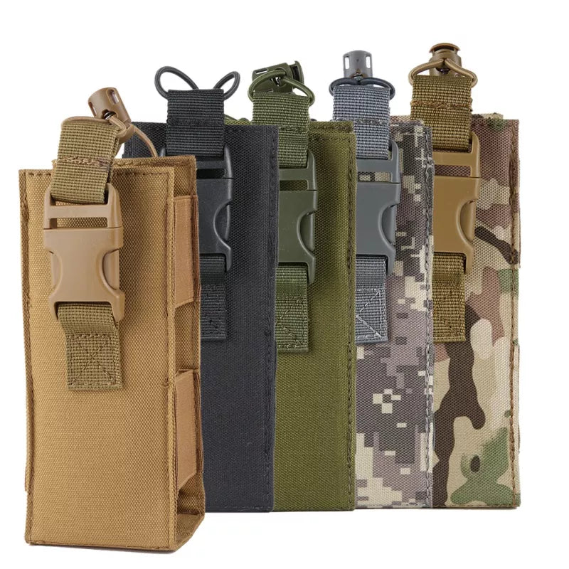1.5L Tactical Molle Water Bottle Pouch 600D Nylon Military Canteen Cover Holster Outdoor