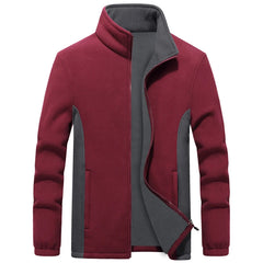 Plus size 7XL 8XL 9XL Mens Softshell Fleece Jackets Male Warm Sweatshirt Thermal