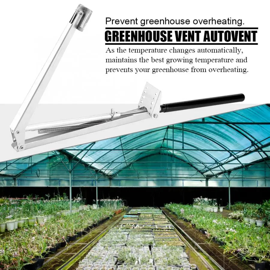 Aluminum Alloy Greenhouse Window Opener Vent Autovent Solar Heat Sensitive Automatic