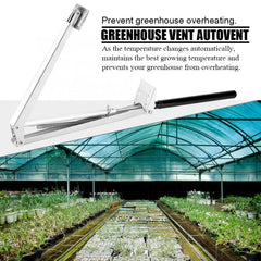Aluminum Alloy Greenhouse Window Opener Vent Autovent Solar Heat Sensitive Automatic