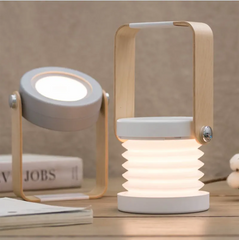 Multifunction Outdoor Camping Foldable Night Light USB Rechargeable Table Lamp