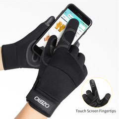 OZERO Work Gloves Garden Mechanical Unisex Gardening Touchscreen Glove Working