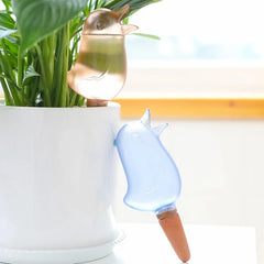 Auto Drip Irrigation Automatic Dripper Flower Pot Bird Shape Waterer For Plants Flower
