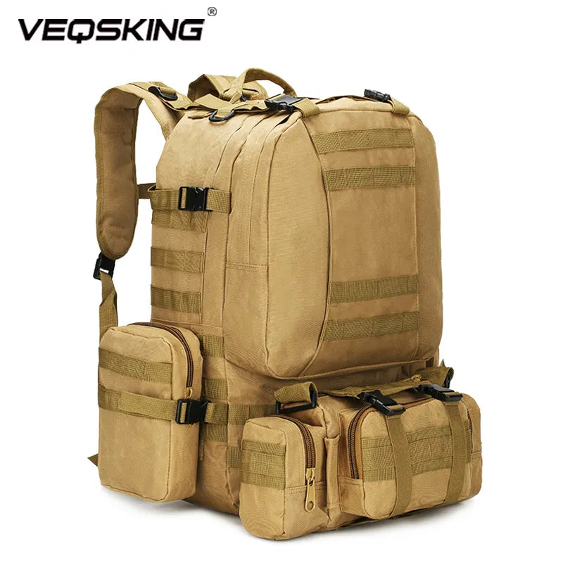 50L Tactical Backpack,Men's Military Backpack,Mochila Militar 50 litros,Outdoor Hiking