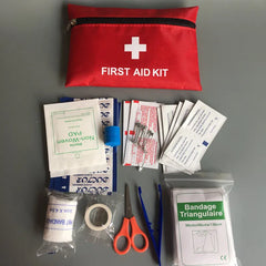 12 Items/35 pcs Camping Emergency kits Outdoor Survival bags Home medical First Aid