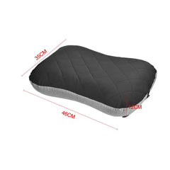 Iatable Pillow Outdoor Square PVC TPU Neck Pillow Air Cushion Camping Trip Nap Device