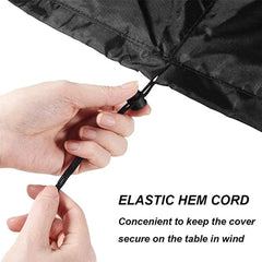 15 Size  Patio Furniture Cover Heavy Duty Waterproof Anti-Fading Cover for Outdoor Round