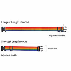 DIHFXX Adjustable Travel Luggage straps Suitcase Belts for Travel Bag Accessories