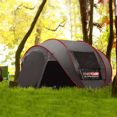 New Style Pop Up Ultralarge 4~5 Person Fully Automatic Speed Open With Mosquito Net