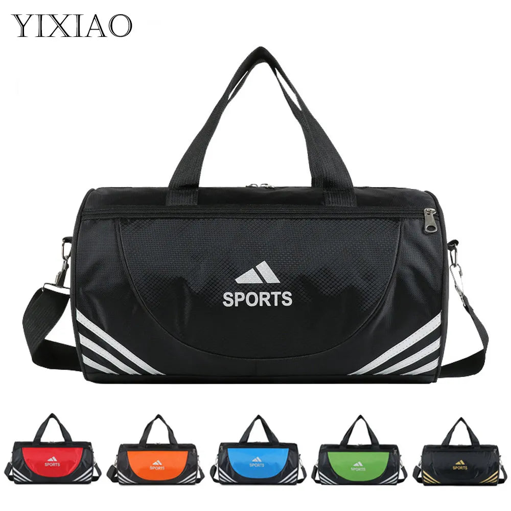 Waterproof Nylon Gym Bags Outdoor Yoga Sports Training Handbag Men Women Fitness