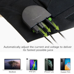 ALLPOWERS 100W 18V 12V Portable Solar Panel Foldable Solar Battery Charger for Laptop