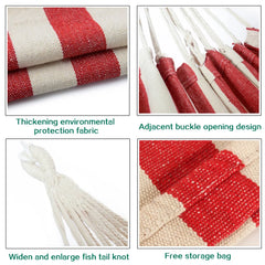 Hammock outdoor single widening swing student indoor bedroom dormitory thick canvas