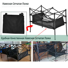 Outdoor Folding Table Chair   Camping Aluminium Alloy Picnic Table Waterproof Durable