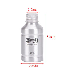 Portable Metal Mini Alcohol Lamp Lab Equipment Heating Liquid Stoves For Outdoor