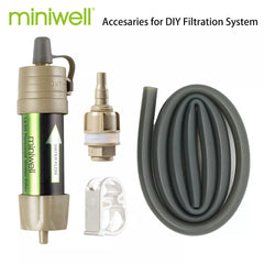 Miniwell L630 Personal Camping Purification Water Filter Straw for Survival or Emergency
