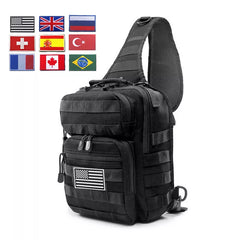 900D Large Military Sling Backpack EDC Tactical Shoulder Bag Army Molle Chest Pack