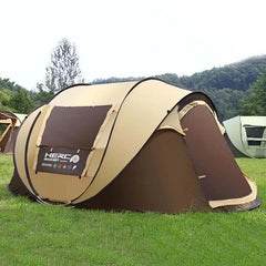 2023 New Arrival 3-4 Person Ulttralarge Automatic Windproof Pop Up Fast Opening