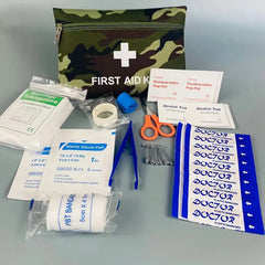 12 Items/35 pcs Camping Emergency kits Outdoor Survival bags Home medical First Aid