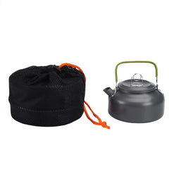 Picnic Camping Cookware Ultra-Light Portable Outdoor Water Kettle Pan Pot Travel