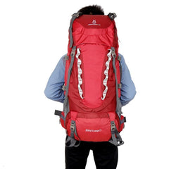 80L Nylon Waterproof Hiking Bag Outdoor Riding Climbing Camping Travel Backpack Big