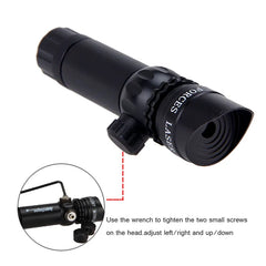 Tactical Hunting Laser Pointer Sight 532nm Green/Red Dot Rifle Underbarrel Mount