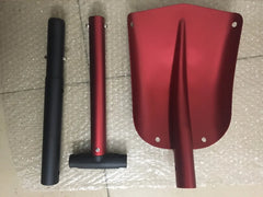 Foldable Multifunctional Shovel Camping Snow Shove Aluminum Alloy Snow Shovel Iron