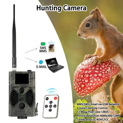 Outdoor 2G HC300M 1080P Cellular Trail Cameras Wild Trap Game Night Vision Hunting