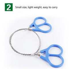 Emergency Survival Gear Stainless Steel Wire Outdoor Camping Saw survival Tool Kit Hand