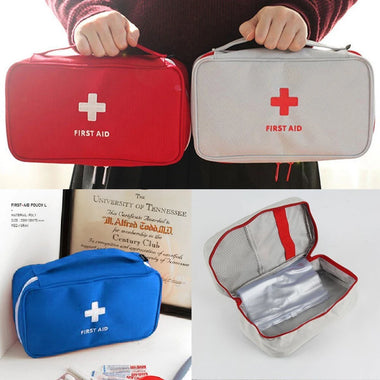 Empty Large First Aid Kit Emergency Medical Box Portable Travel Outdoor Camping