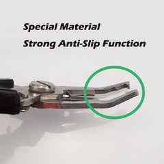 KESFISHING Fishing Multifunctional Plier Camping Secure Pliers Clip Lip Grips Fishing