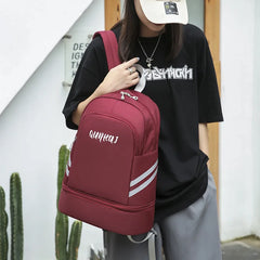 Women Gym Backpack Traveling Bag Fitness Bags for Shoes Training Dry And Wet Sack