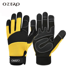 OZERO Work Gloves Garden Mechanical Unisex Gardening Touchscreen Glove Working