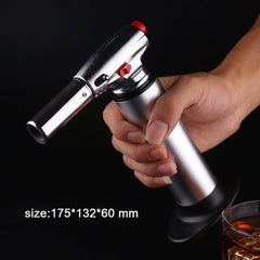 Kitchen Outdoor Baking BBQ Lighter Spray Gun Torch Pipe Gas Jet Windproof Camping