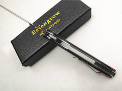 Eafengrow EF954 Ball Bearing Flipper D2 Blade G10 Handle Outdoor/Camping/Hunting