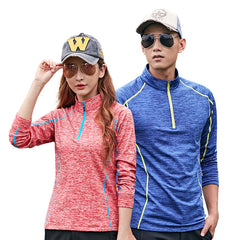 Men Women Hiking Long Sleeve Quick Drying T-Shirt Spring Autumn Outdoor sport