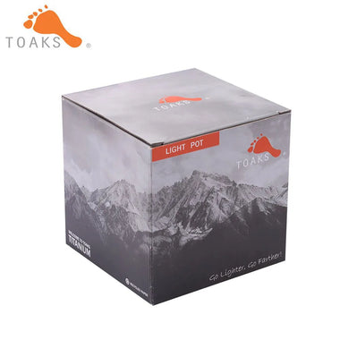 TOAKS Titanium Cup Ultralight Version 0.3mm Outdoor Mug With Lid  Foldable Handle