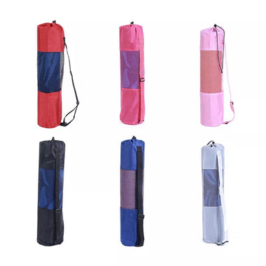 Yoga Mat Bag Zipper Waterproof Yoga Storage Bag Backpack Gym Pilates Sports Fitness