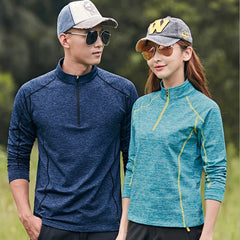 Men Women Hiking Long Sleeve Quick Drying T-Shirt Spring Autumn Outdoor sport