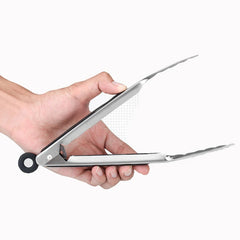 BBQ Grill Tongs Salad Steak Spaghetti Candy Charcoal Meat Stainless Steel Camping