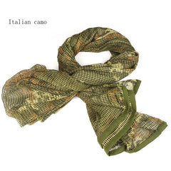 New 10 Colors Military Tactical Mesh Sniper Face Veil Scarf For Airsoft Camping Hunting