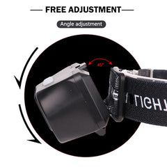 Litwod 1804 Sensor LED Headlamp Headlights Outdoor Camping Portable Mini
