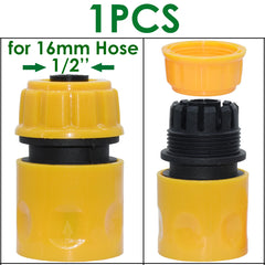 1/2" 3/4'' 1 Hose Connector Garden Tools Quick Connectors Repair Damaged Leaky