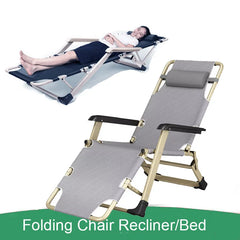 Outdoor furniture  Folding Nap Recliner Chair Sitting Laying Siesta Deck Chair Couch