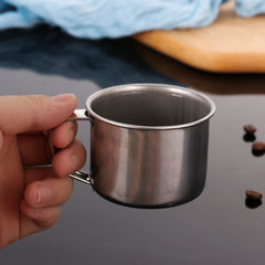 200ML Portable Outdoor Travel Stainless Steel Coffee Tea Mug Cup For Camping/Travel