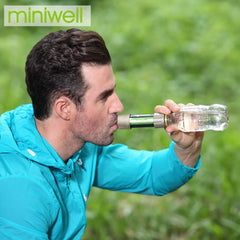 Miniwell L630 Personal Camping Purification Water Filter Straw for Survival or Emergency